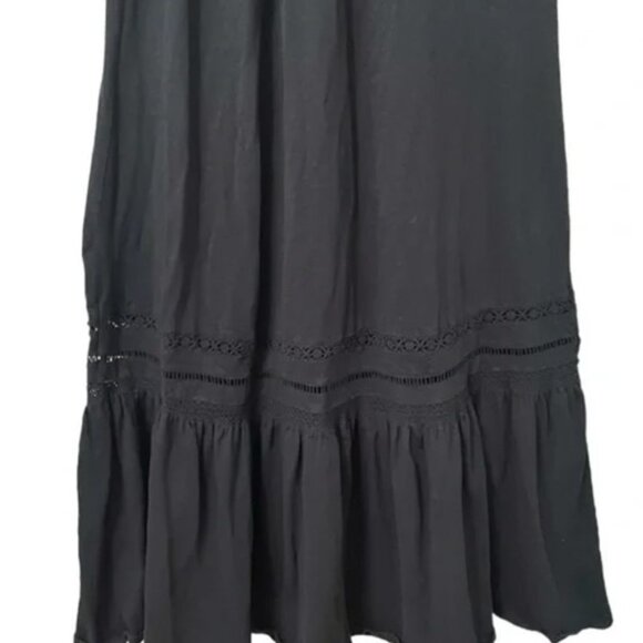 Anthropologie Saturday Sunday Trudie Boho Spaghetti Strap Cotton Maxi Dress - Picture 6 of 6